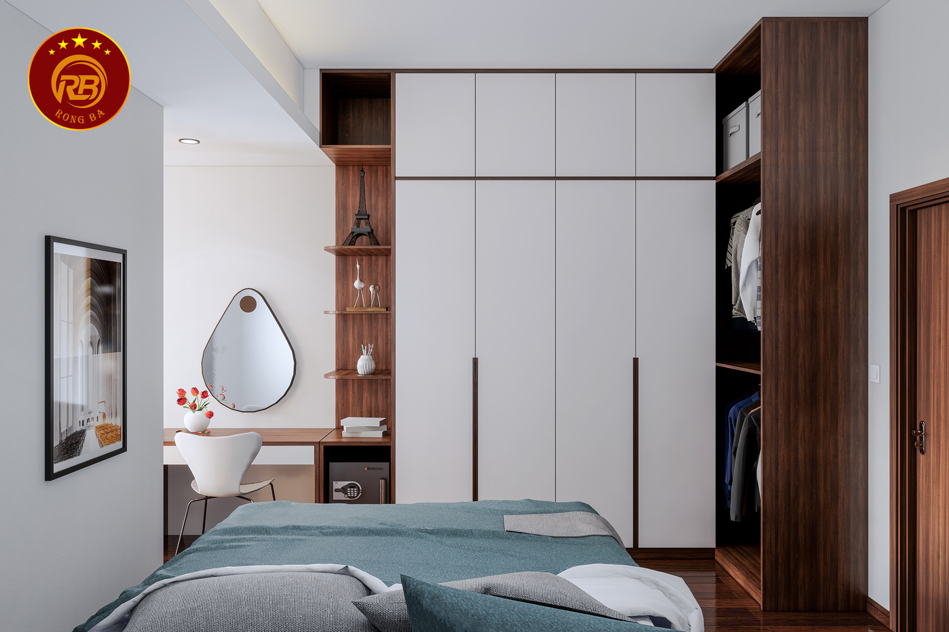 kích thước phòng ngủ tiêu chuẩn 22