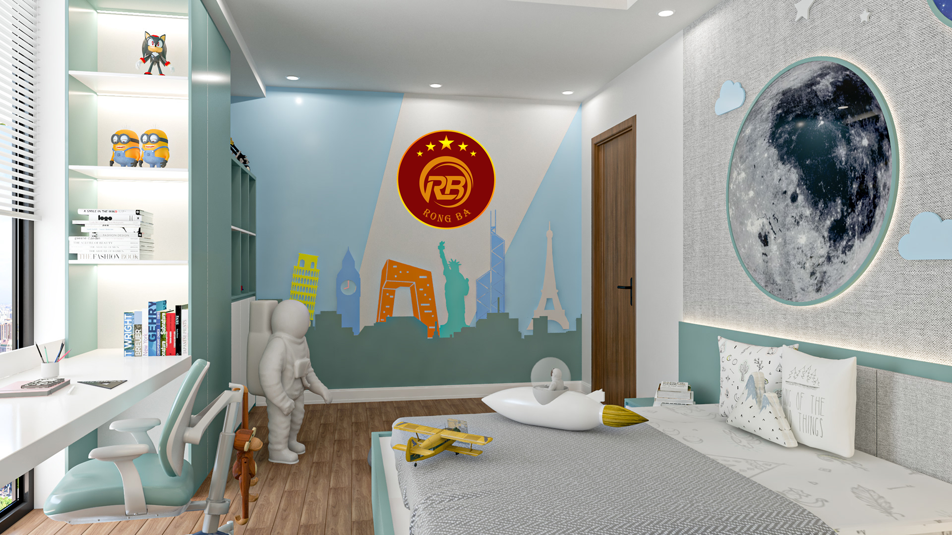 kích thước phòng ngủ tiêu chuẩn 5
