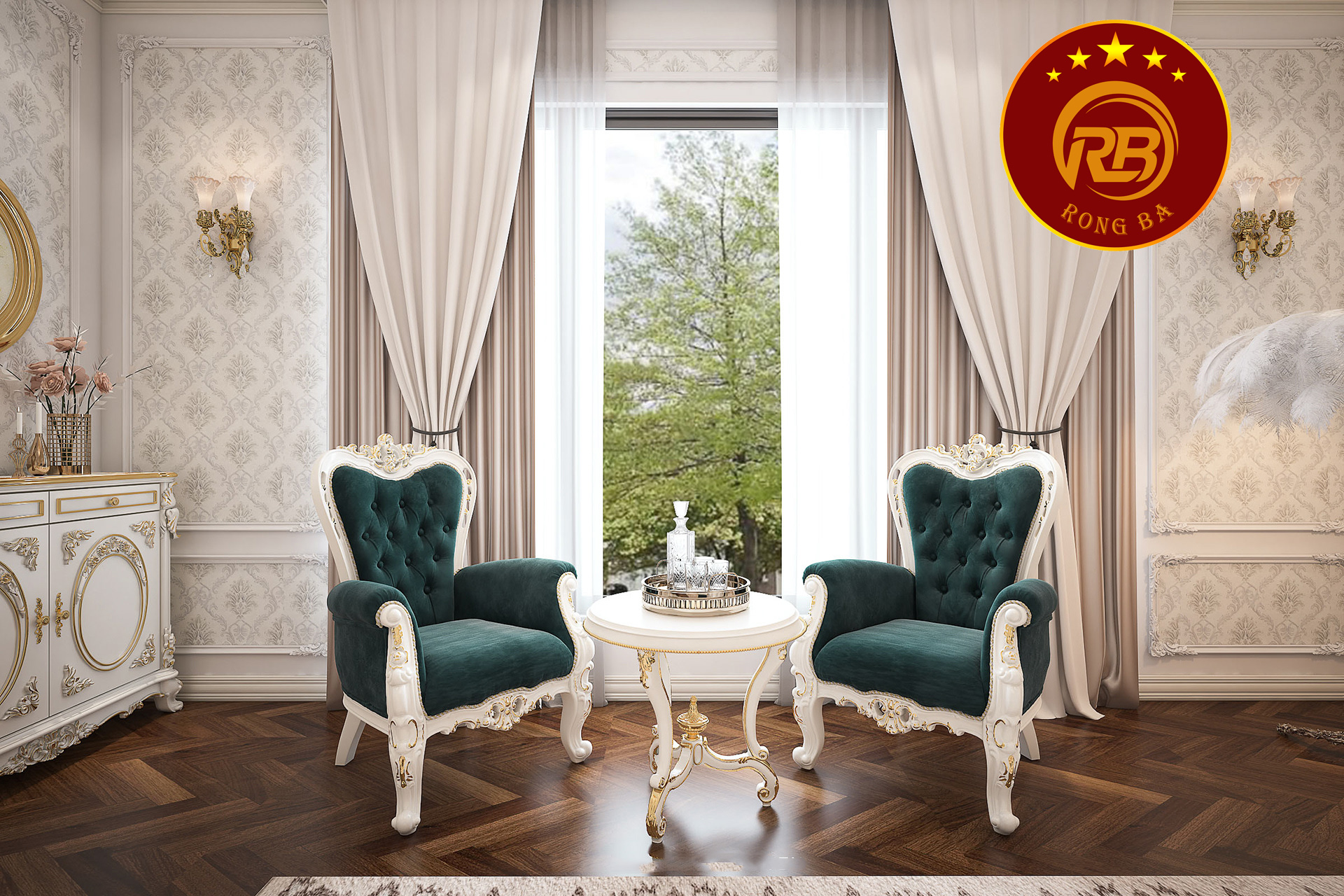 thiết kế nội thất chung cư tân cổ điển 27