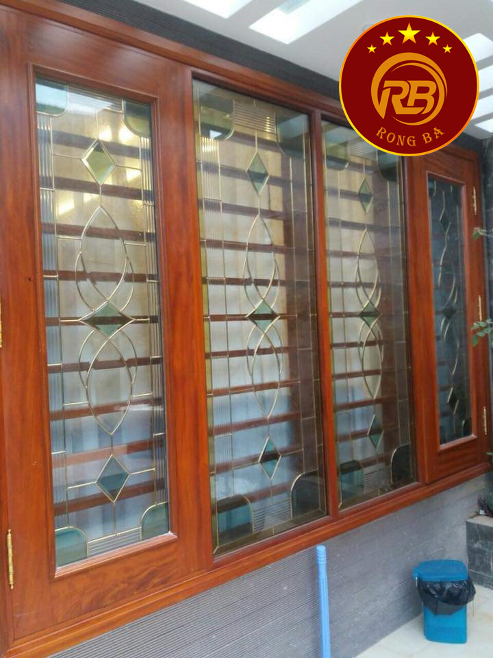 Cửa kính hoa đồng 105