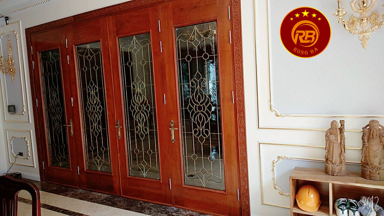 Cửa kính hoa đồng 107