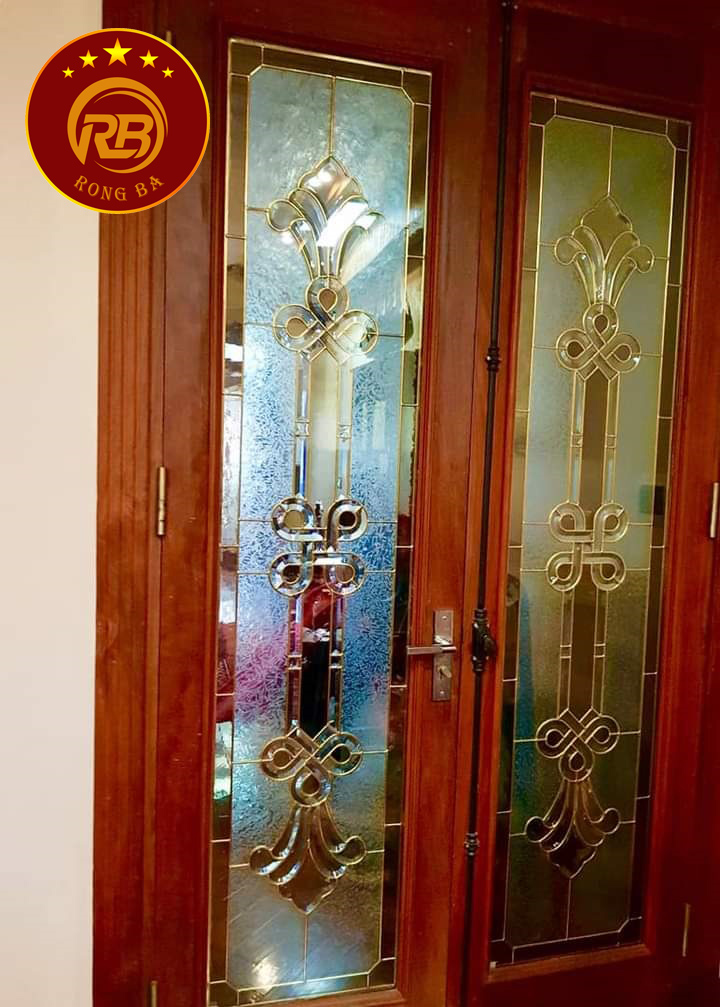 Cửa kính hoa đồng 160