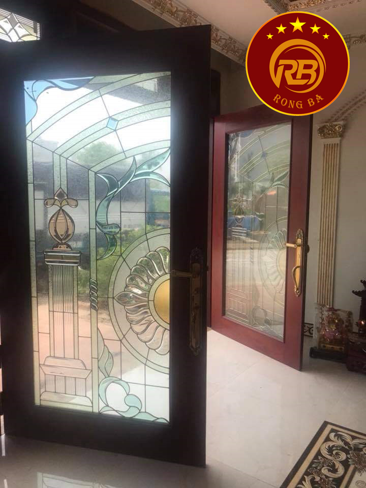 Cửa kính hoa đồng 174