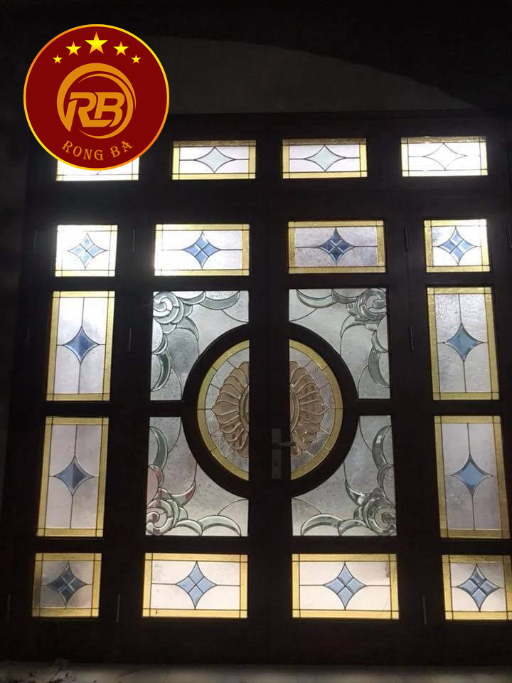 Cửa kính hoa đồng 175