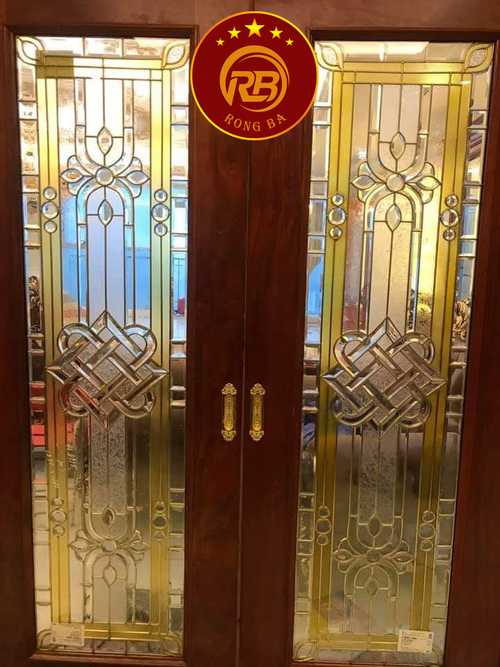 Cửa kính hoa đồng 185