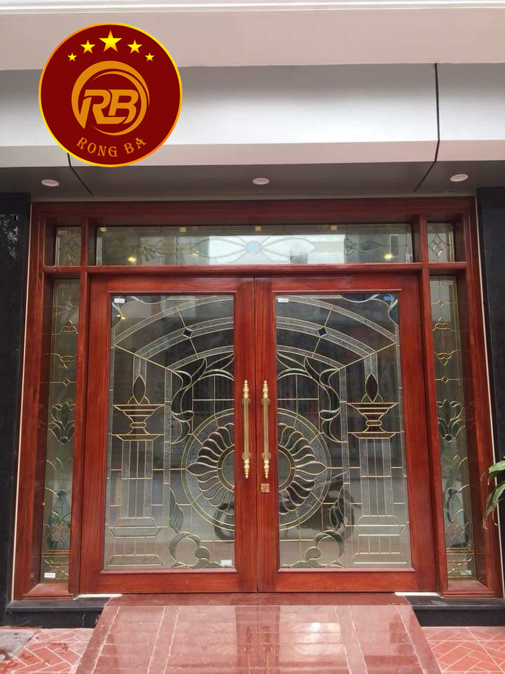 Cửa kính hoa đồng 198