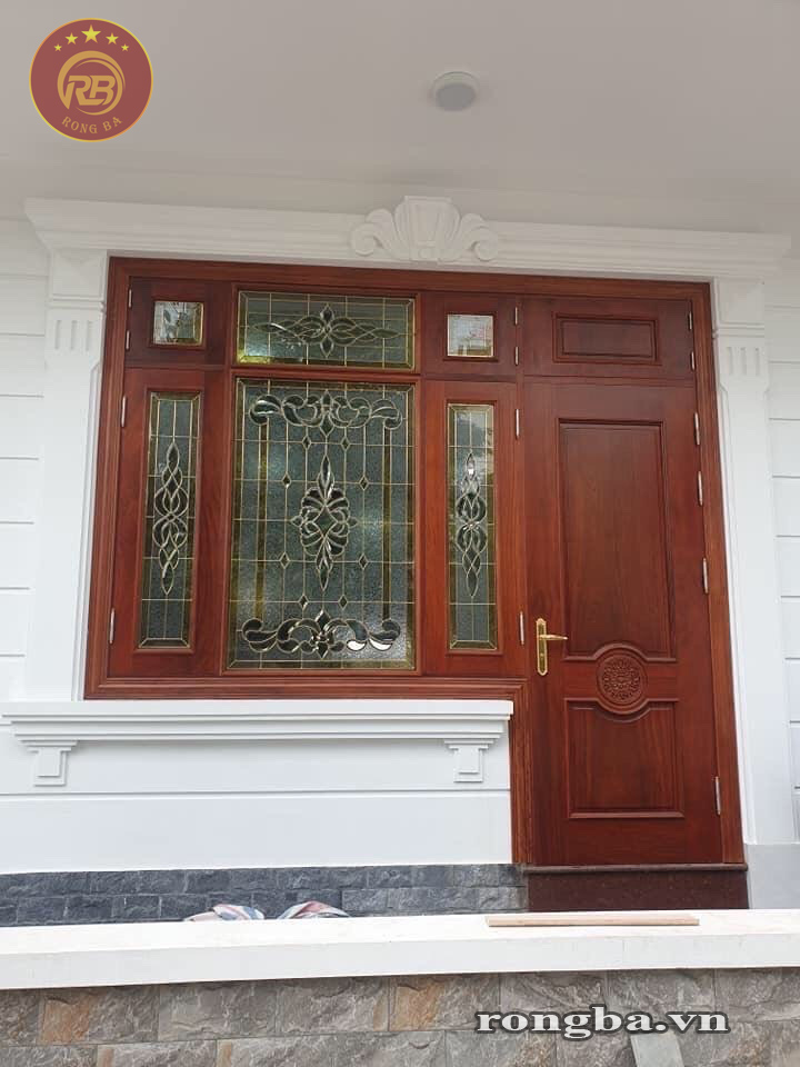 Cửa kính hoa đồng 202