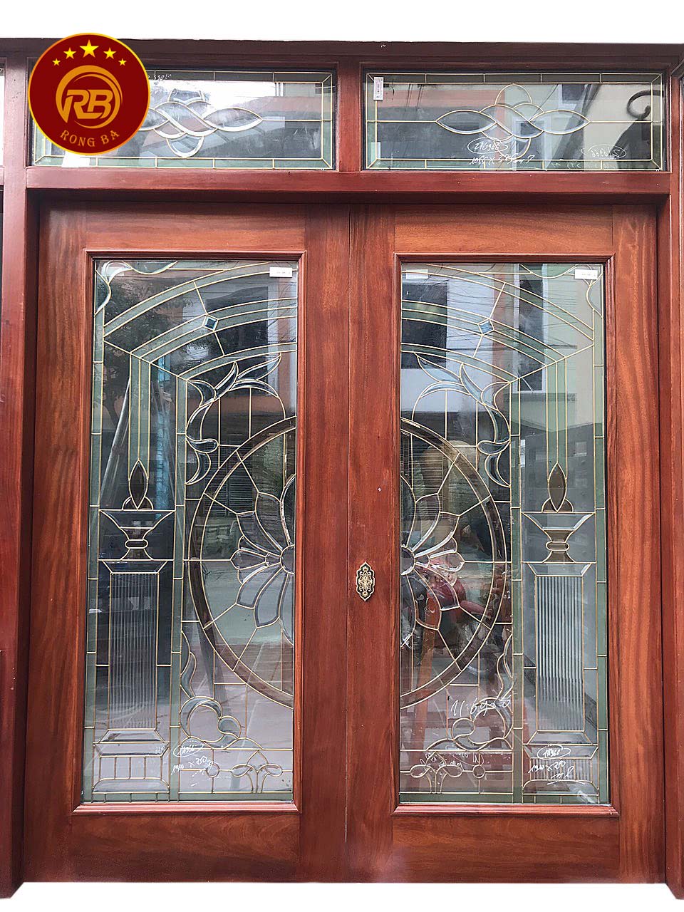 Cửa kính hoa đồng 210