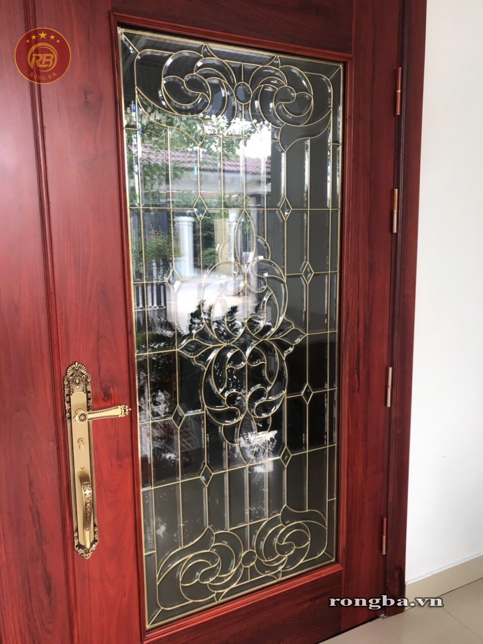 Cửa kính hoa đồng 218