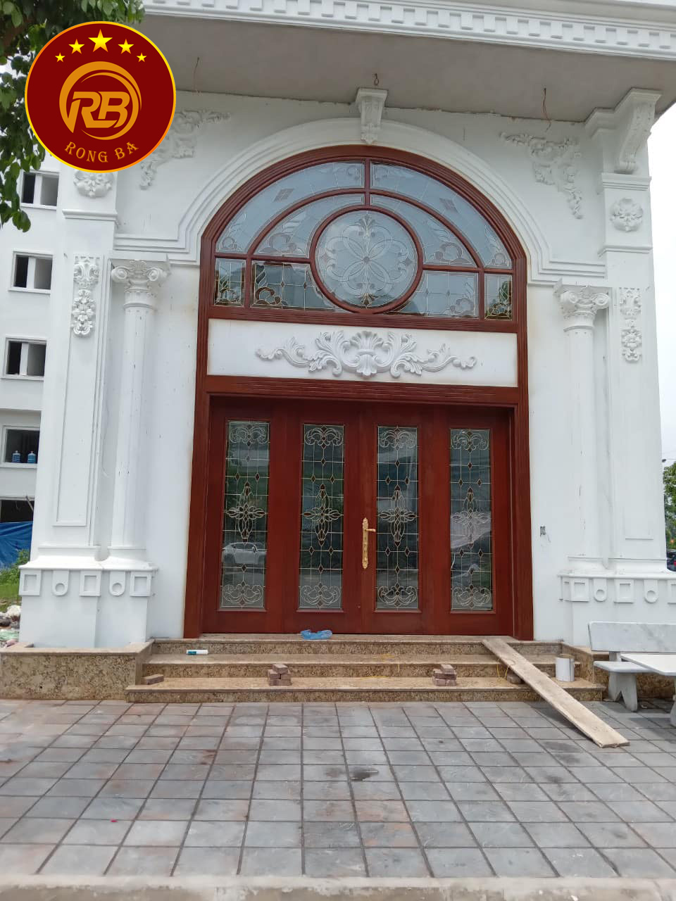 Cửa kính hoa đồng 254
