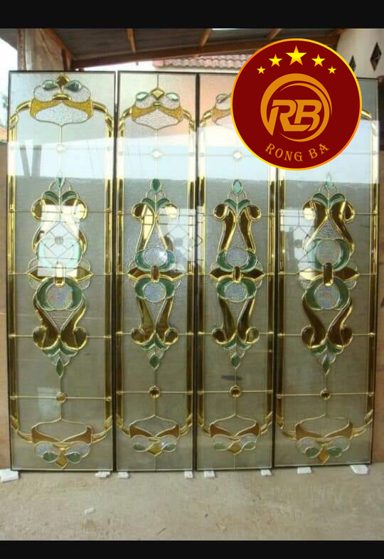 Cửa kính hoa đồng 26