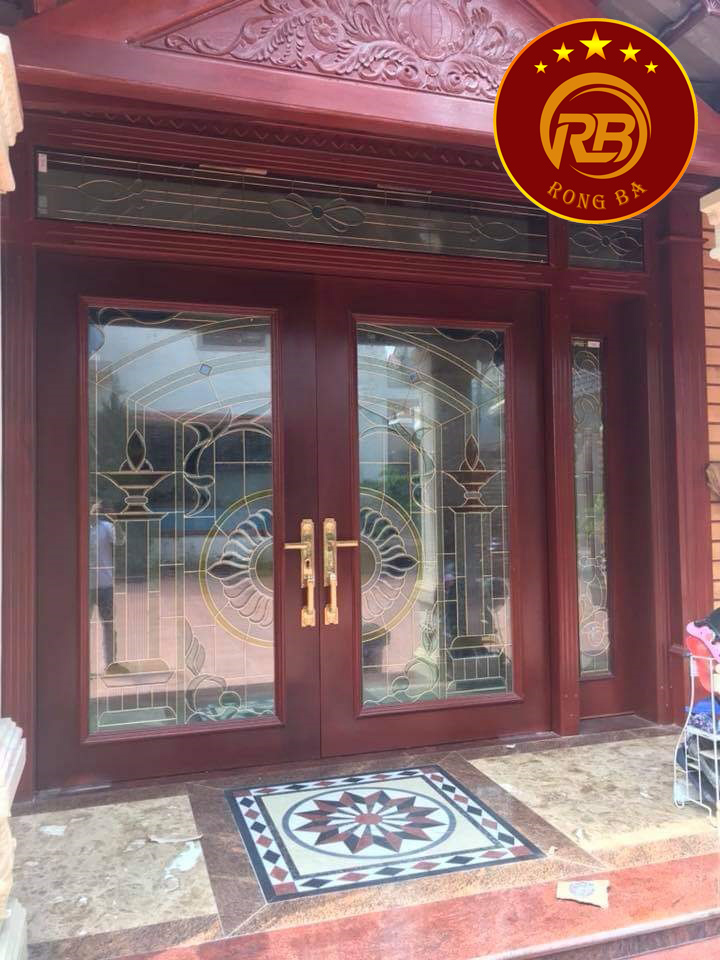 Cửa kính hoa đồng 50