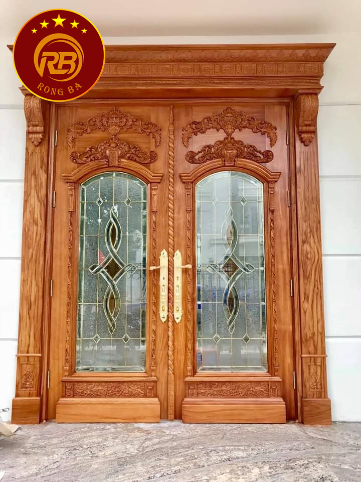 Cửa kính hoa đồng 72
