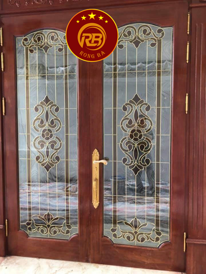 Cửa kính hoa đồng 77