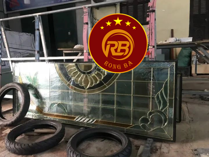Cửa kính hoa đồng 89