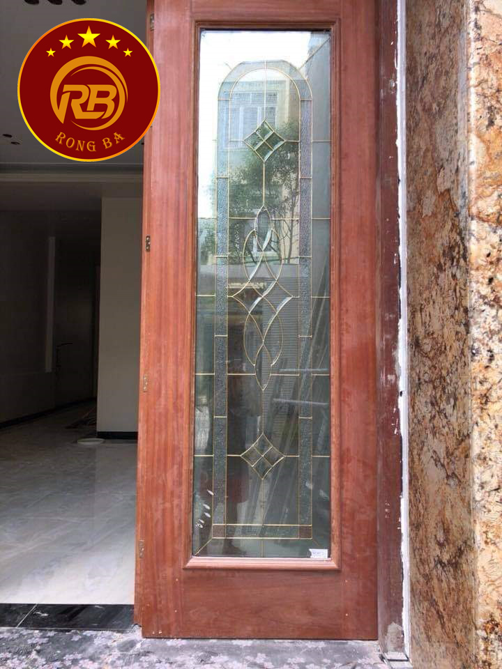 Tranh vách kính hoa đồng 186