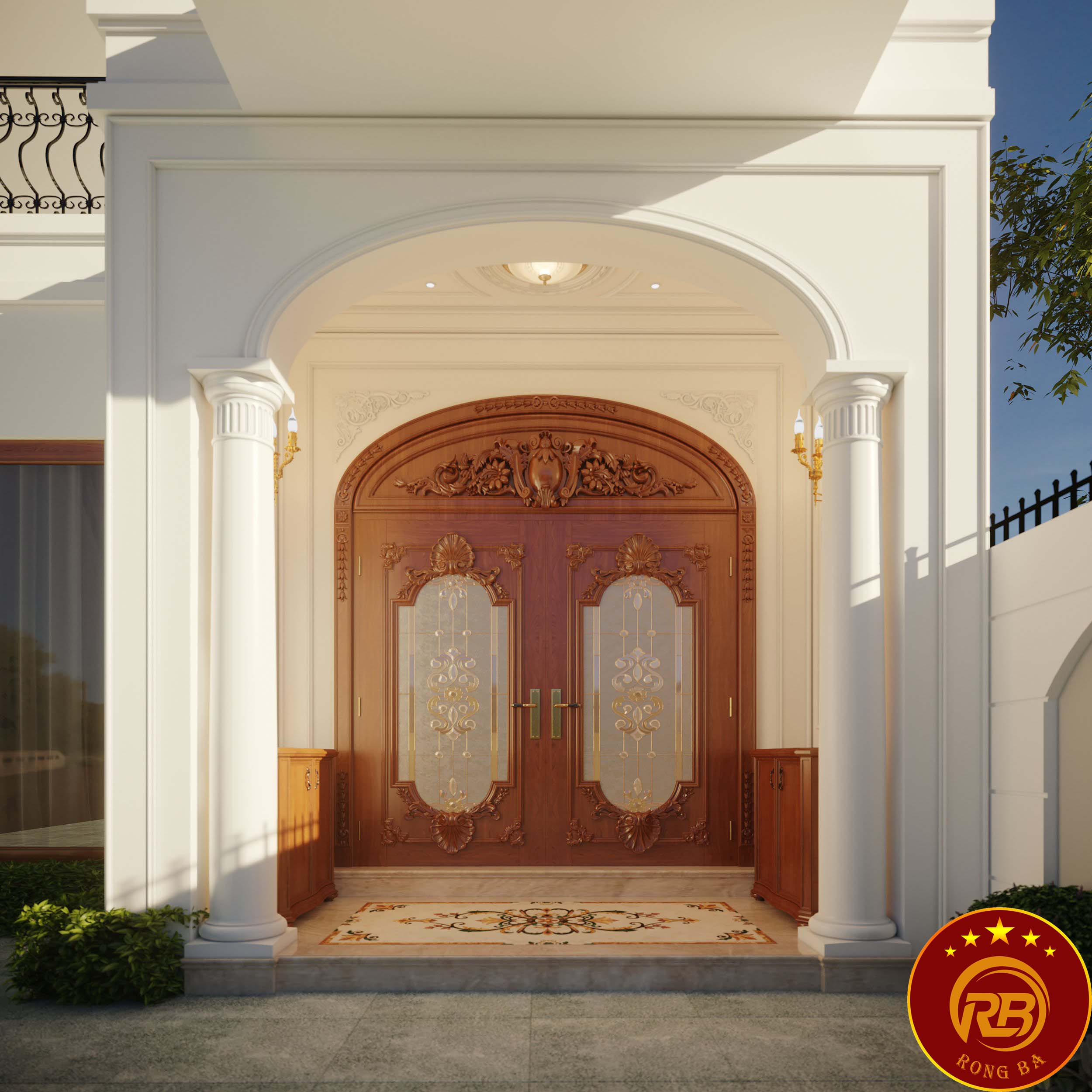 Cửa kính hoa đồng 276