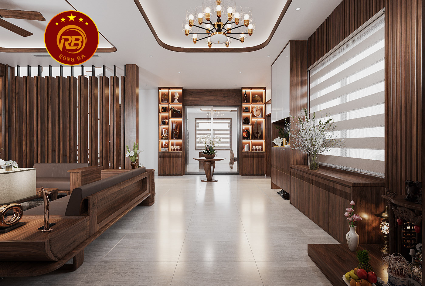 Thiết kế sofa phòng khách hà nội sản xuất giá xưởng 2