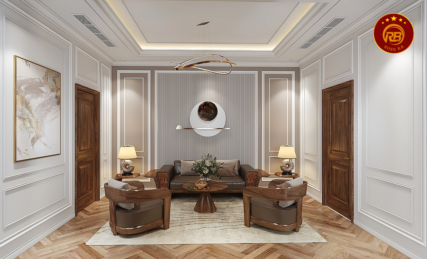 Tư vấn báo giá sofa gỗ óc chó mới nhất thi công trọn gói 5
