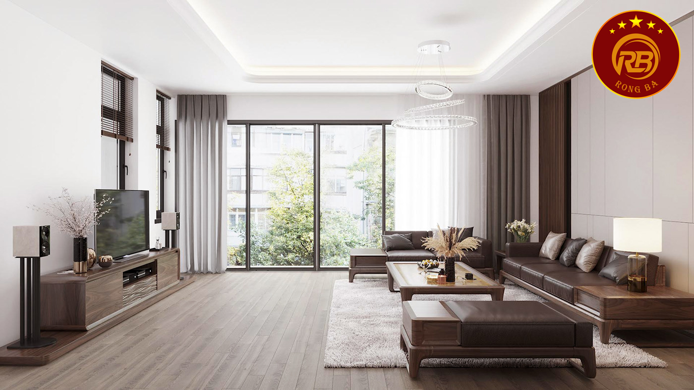 Báo giá bàn ghế sofa gỗ óc chó mới nhất