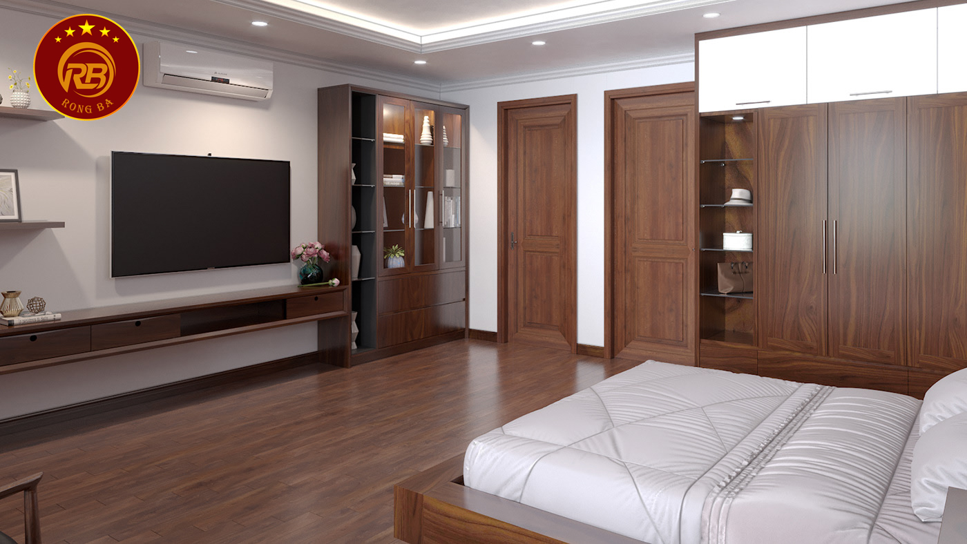 Thi công nội thất biệt thự gỗ óc chó tại đà nẵng mới nhất 11