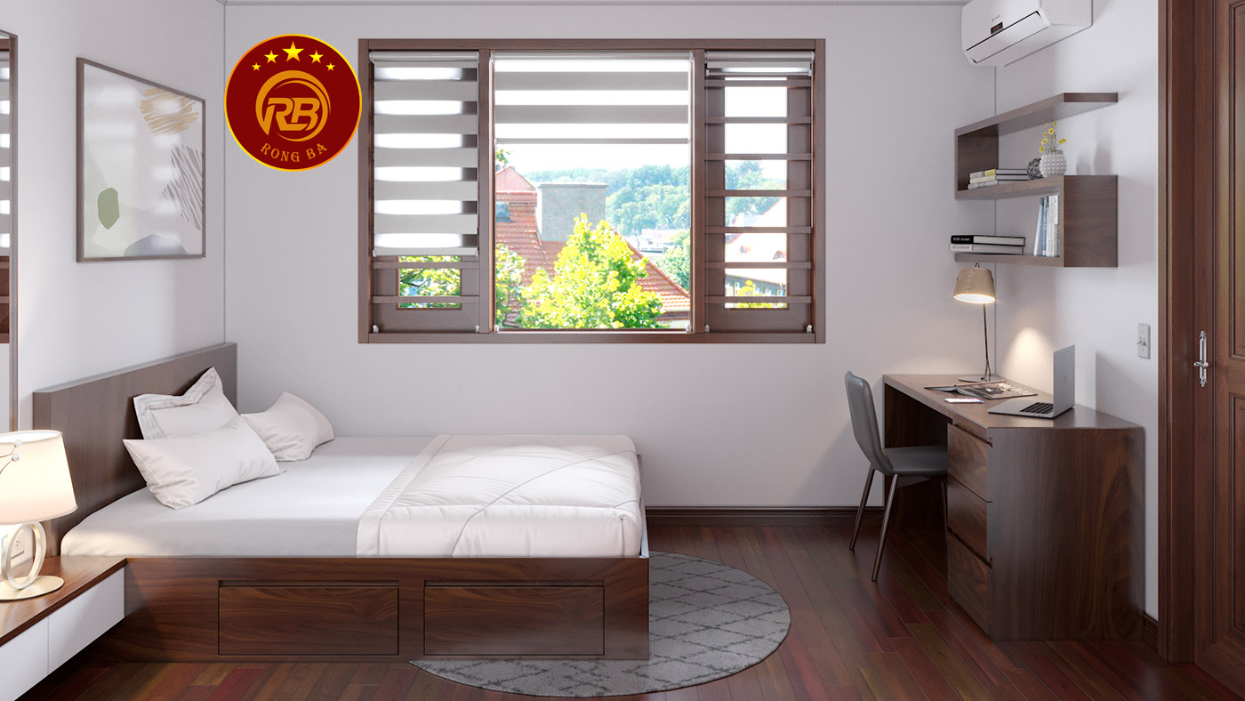 Thi công nội thất biệt thự gỗ óc chó tại đà nẵng mới nhất 8