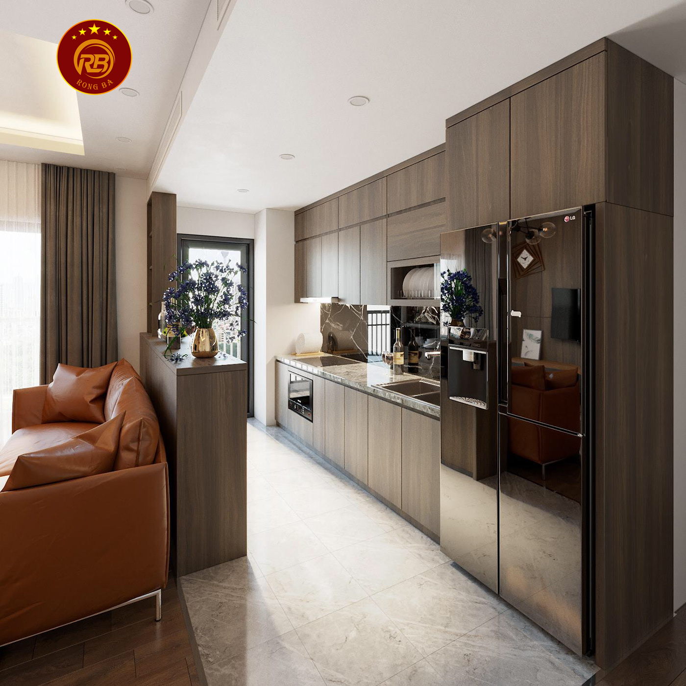 Tư vấn nội thất biệt thự gỗ óc chó tại đắk lắk mới nhất 4