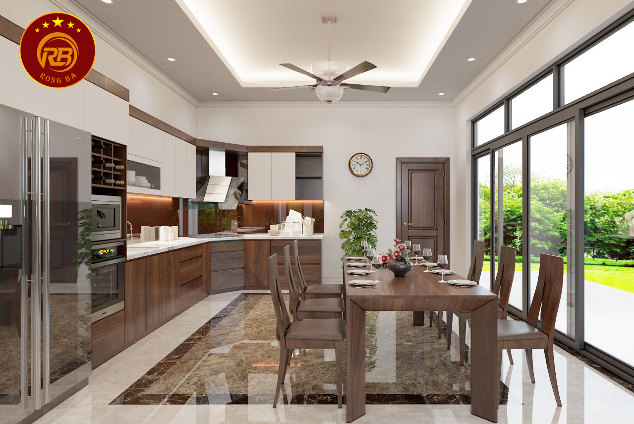 Tư vấn nội thất biệt thự gỗ óc chó tại đắk lắk mới nhất 6