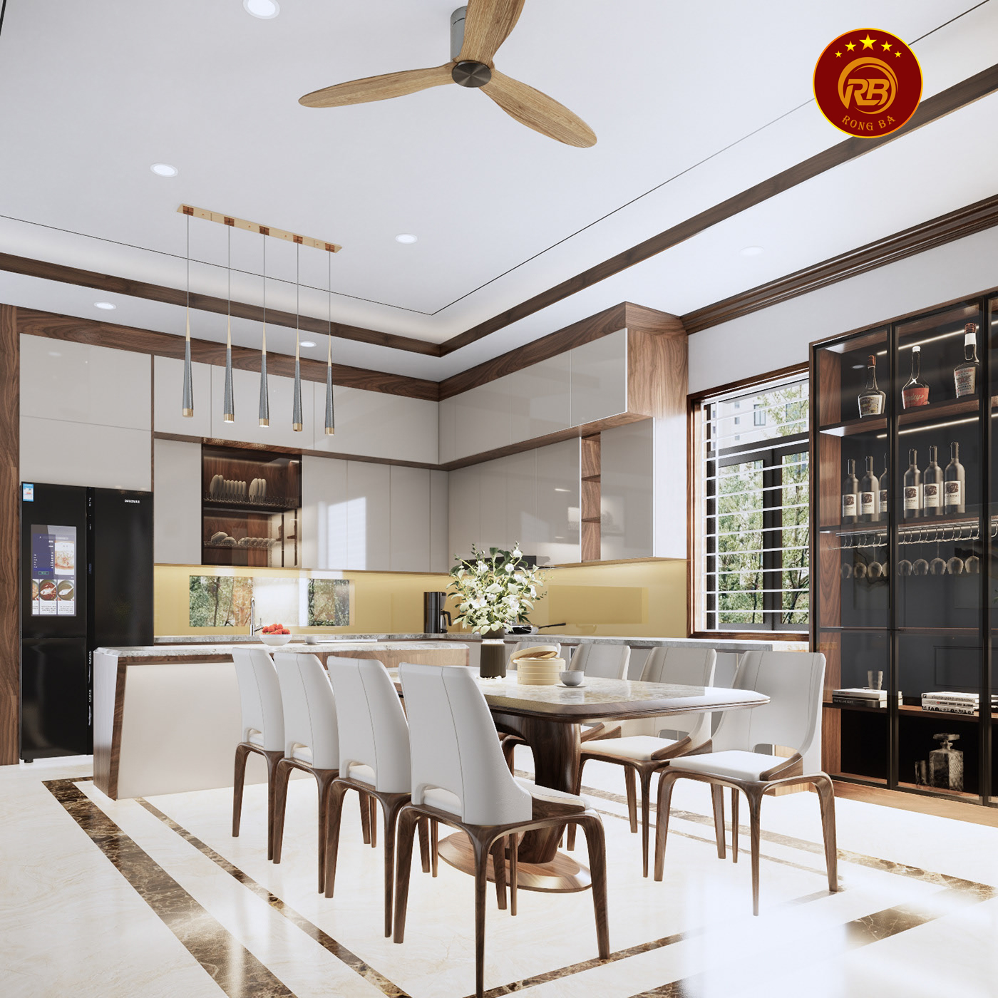 Sản xuất nội thất gỗ óc chó tại an giang chuyên nghiệp 12