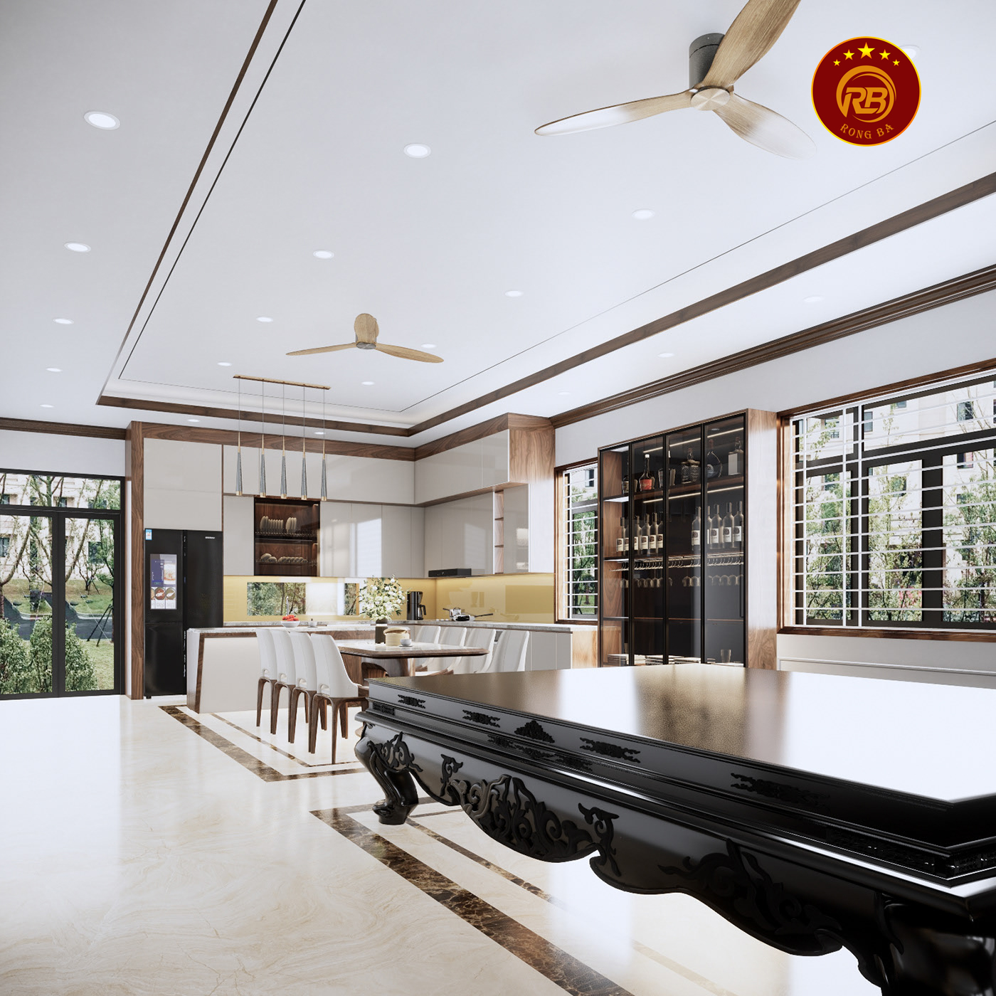 Sản xuất nội thất gỗ óc chó tại an giang chuyên nghiệp 7