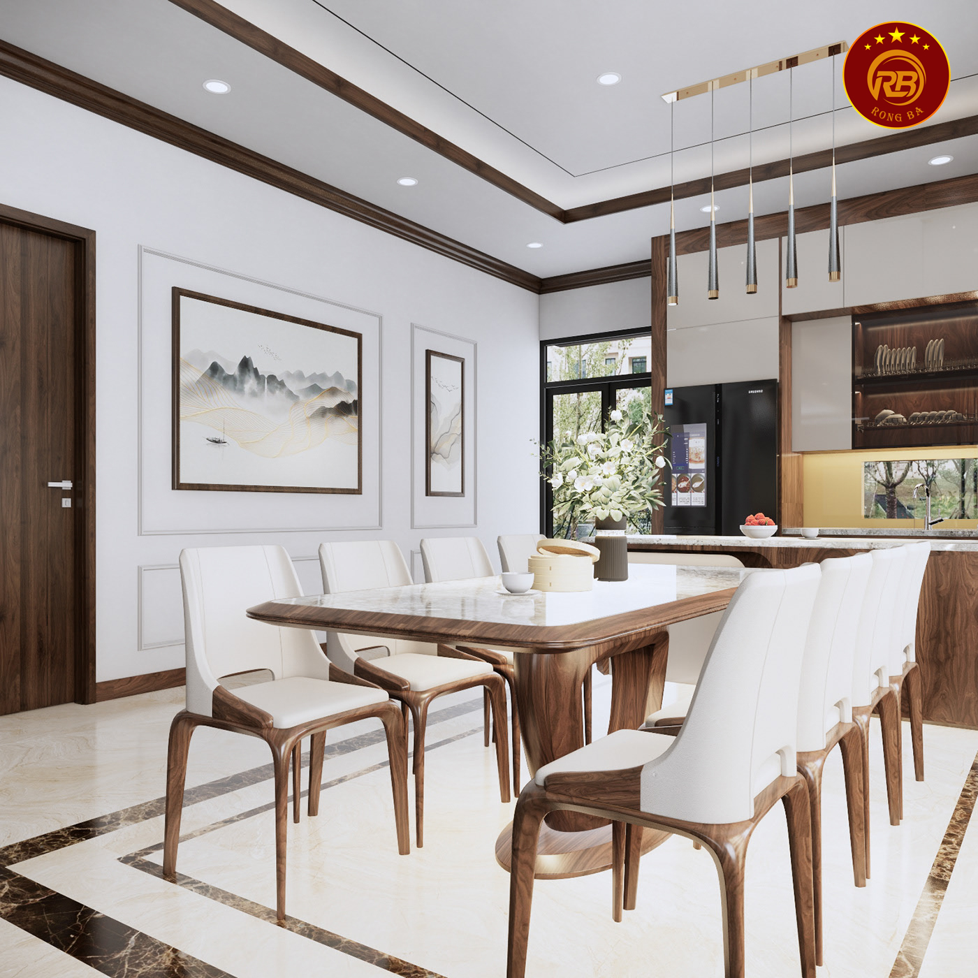 Sản xuất nội thất gỗ óc chó tại an giang chuyên nghiệp 9