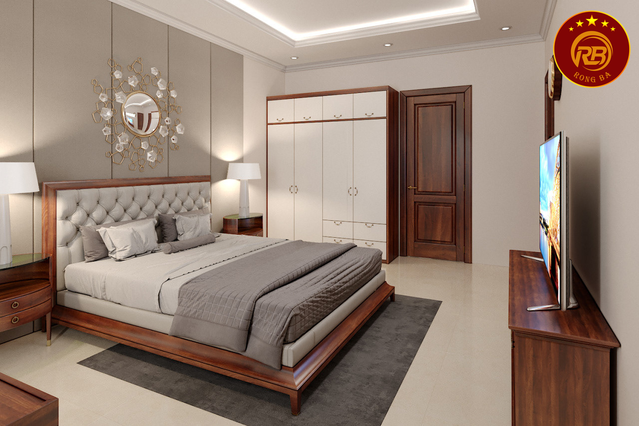 Thi công nội thất gỗ óc chó tại bắc giang uy tín 5