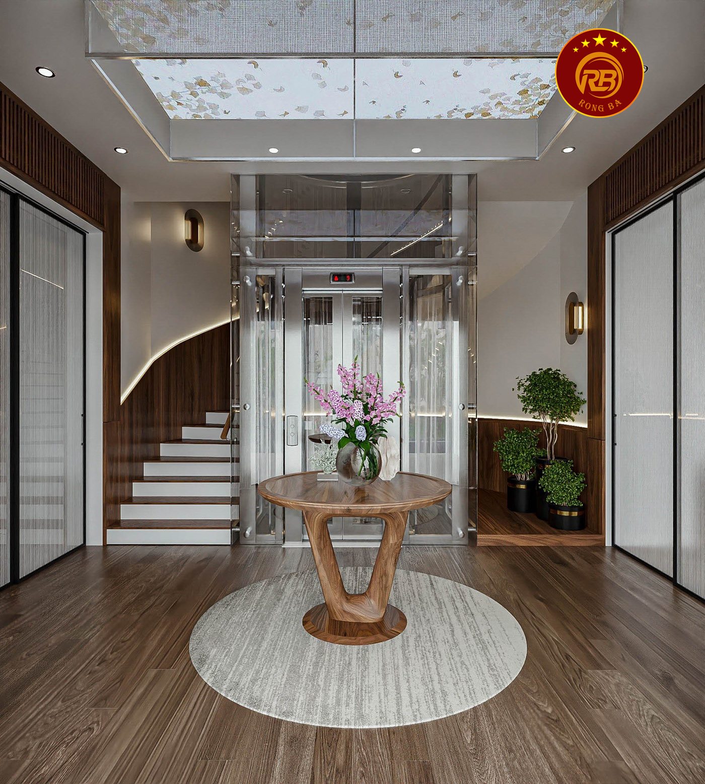Thi công nội thất gỗ óc chó tại bình thuận cao cấp 2