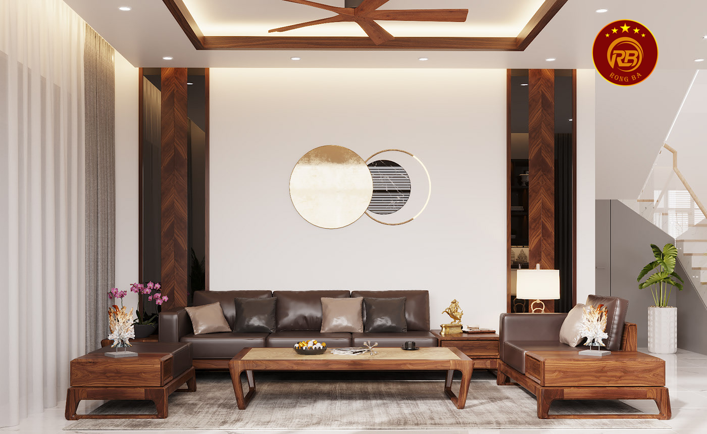 Thi công nội thất gỗ óc chó tại cần thơ cao cấp
