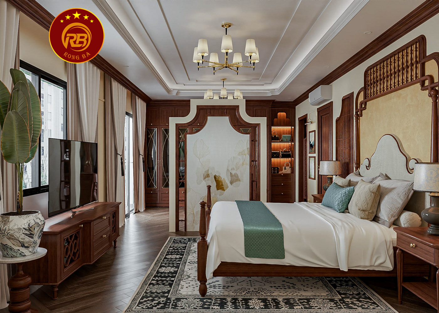Thi công nội thất gỗ óc chó tại đồng nai uy tín 5