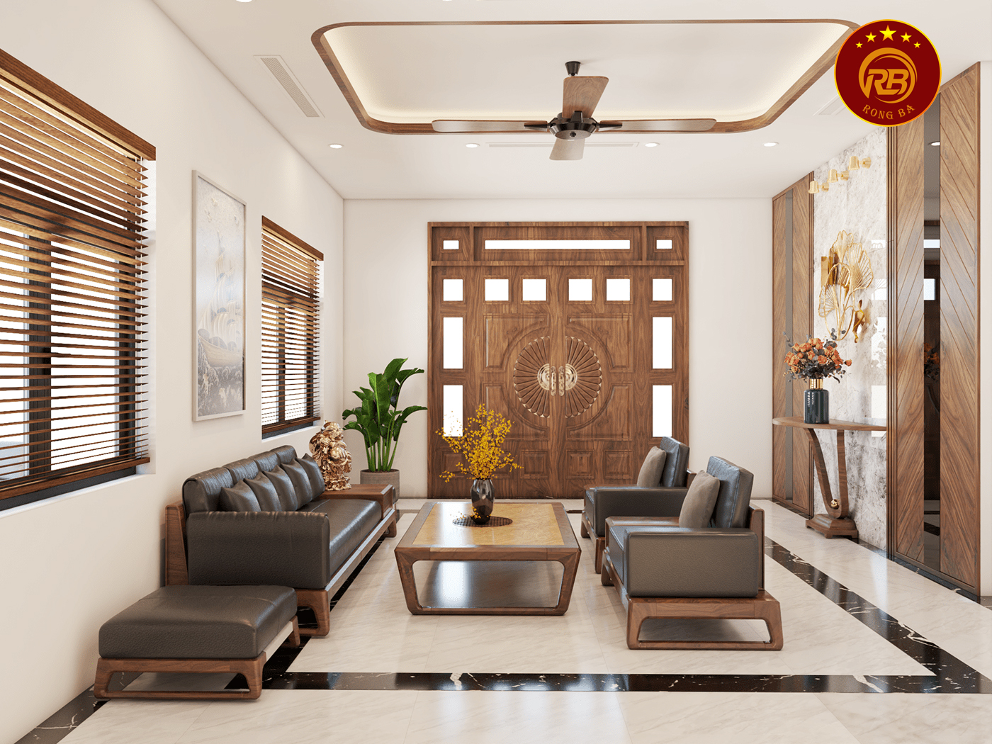 Sản xuất nội thất gỗ óc chó tại hà nội uy tín chuyên nghiệp 1