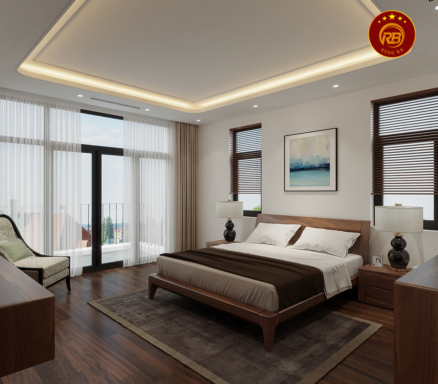 Thi công nội thất gỗ óc chó tại hưng yên uy tín 10