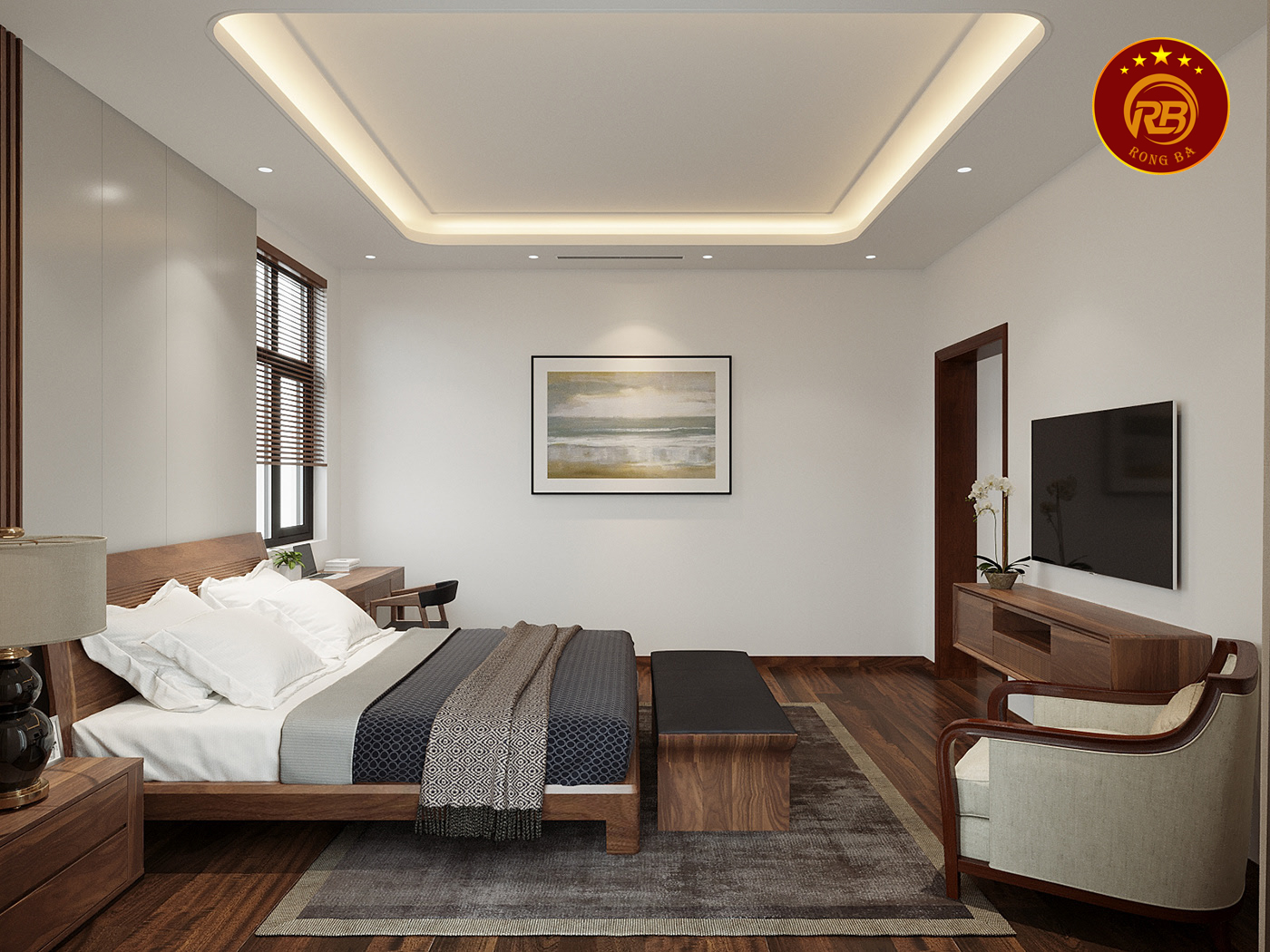 Thi công nội thất gỗ óc chó tại hưng yên uy tín 11