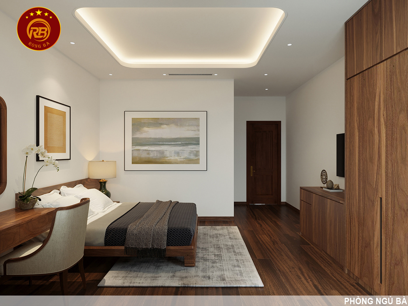 Thi công nội thất gỗ óc chó tại hưng yên uy tín 13