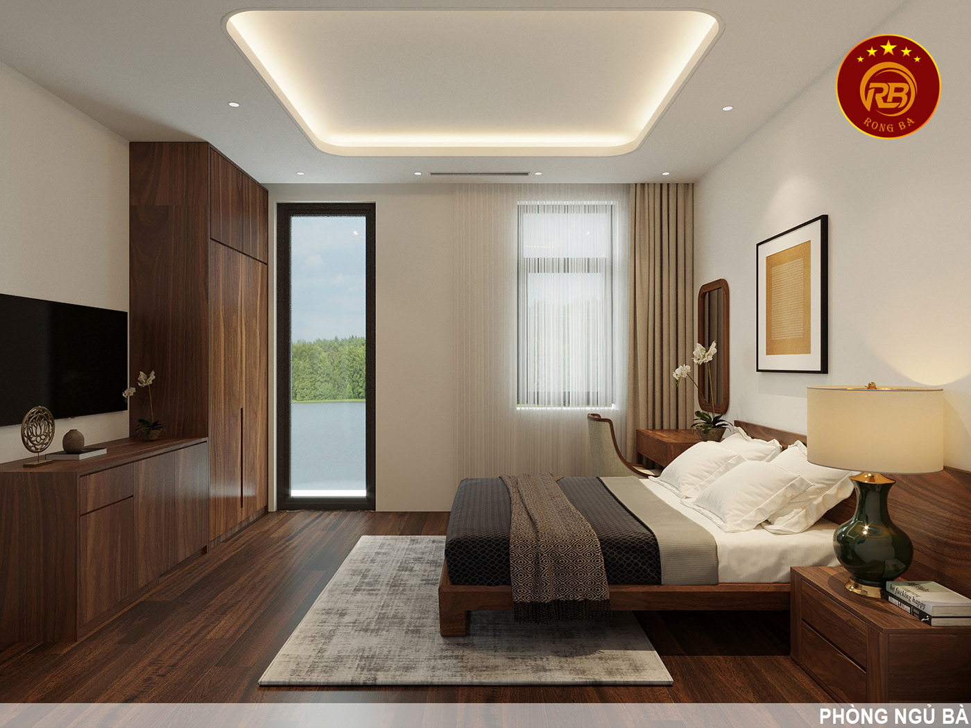 Thi công nội thất gỗ óc chó tại hưng yên uy tín 14
