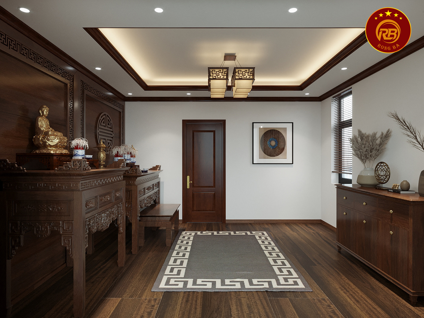 Thi công nội thất gỗ óc chó tại hưng yên uy tín 19