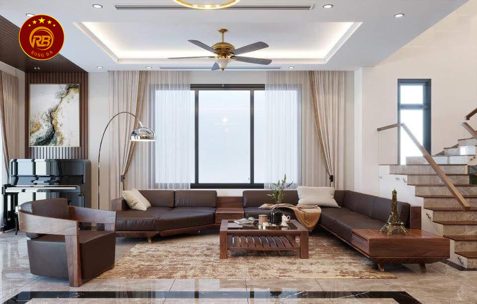 nội thất gỗ óc chó tại long an