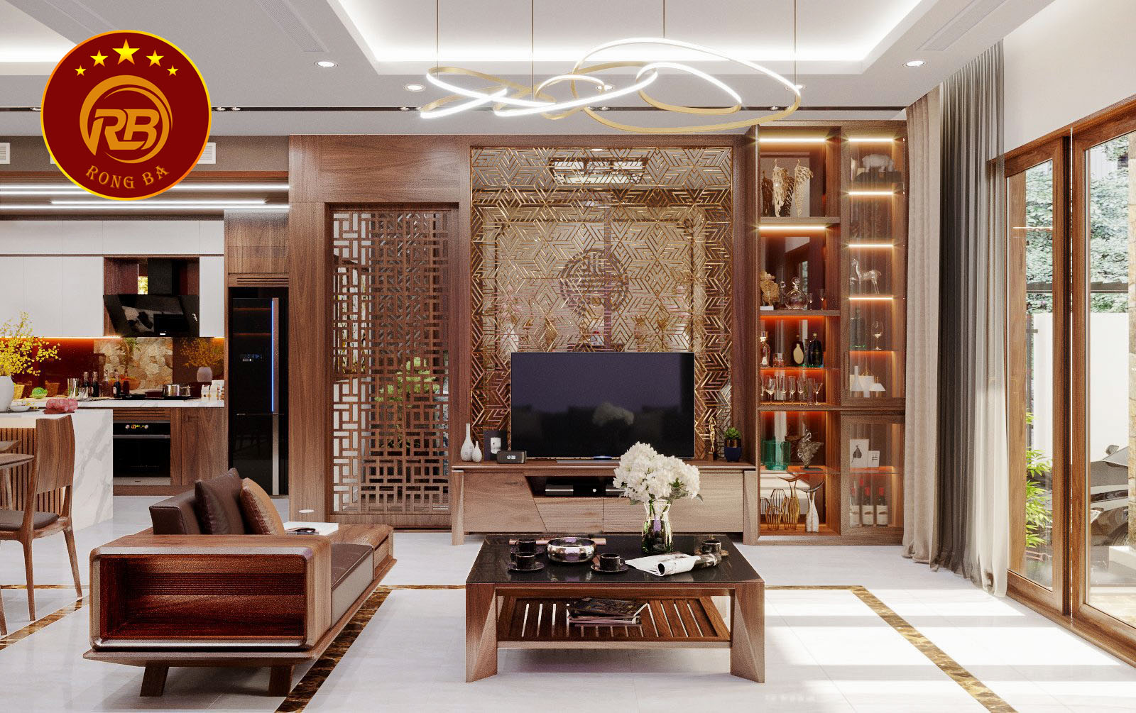 nội thất gỗ óc chó tại nam định