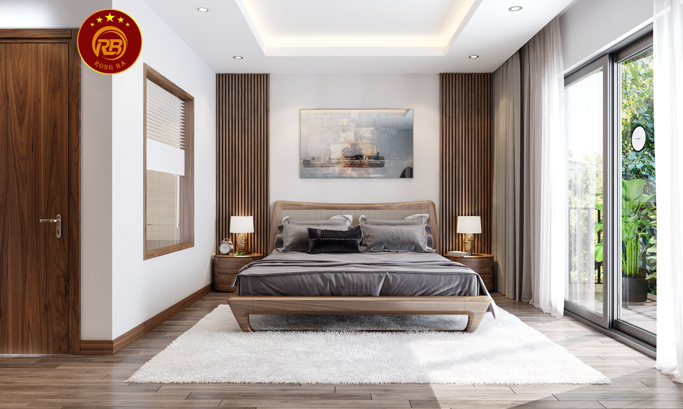 Sản xuất nội thất bằng gỗ óc chó cao cấp hiện đại 6