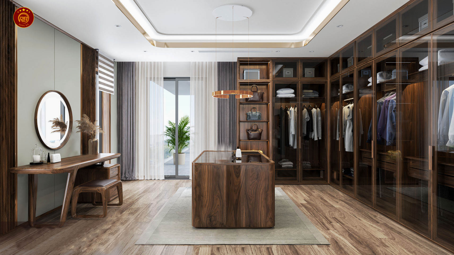 nội thất bằng gỗ óc chó