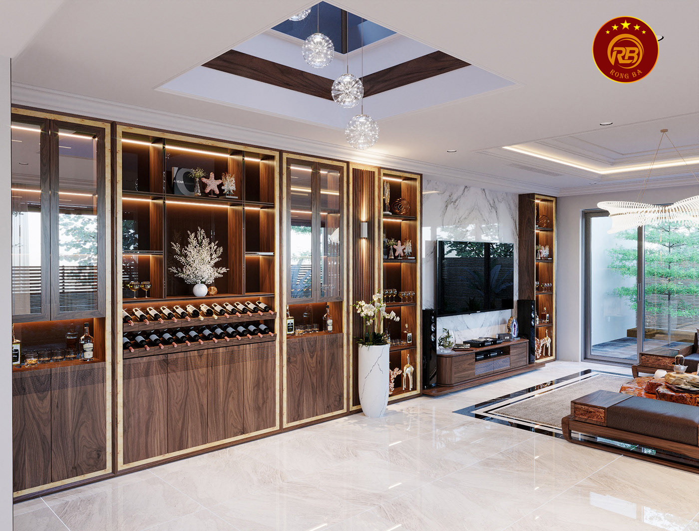 Nội thất gỗ óc chó có đắt không 3