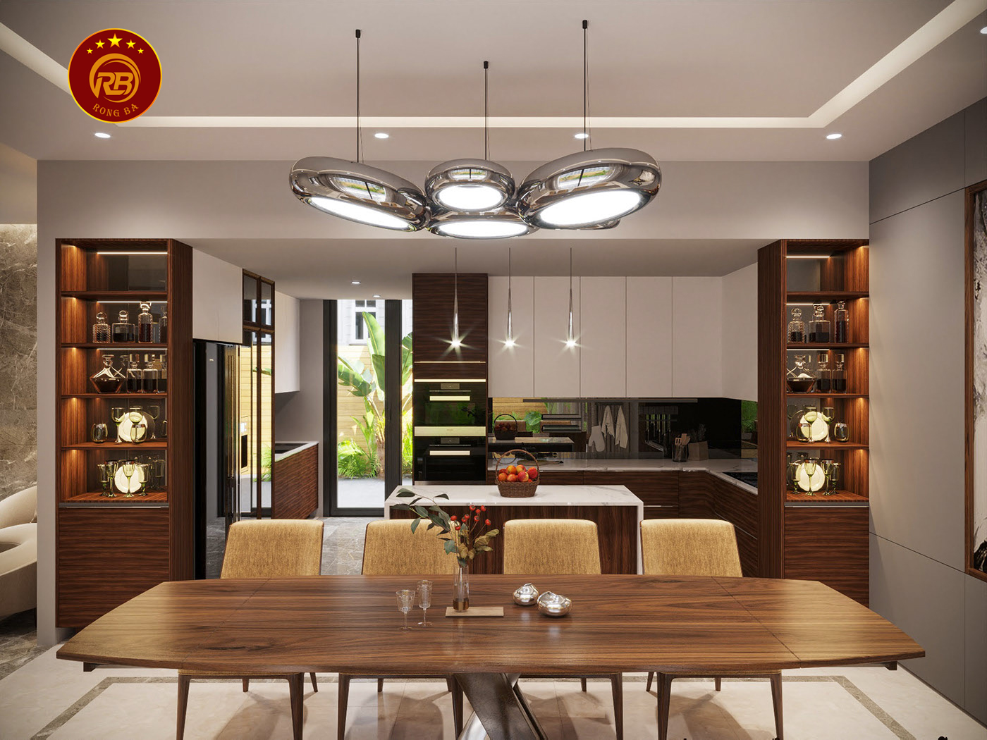 Sản xuất nội thất gỗ óc chó tự nhiên cao cấp 5