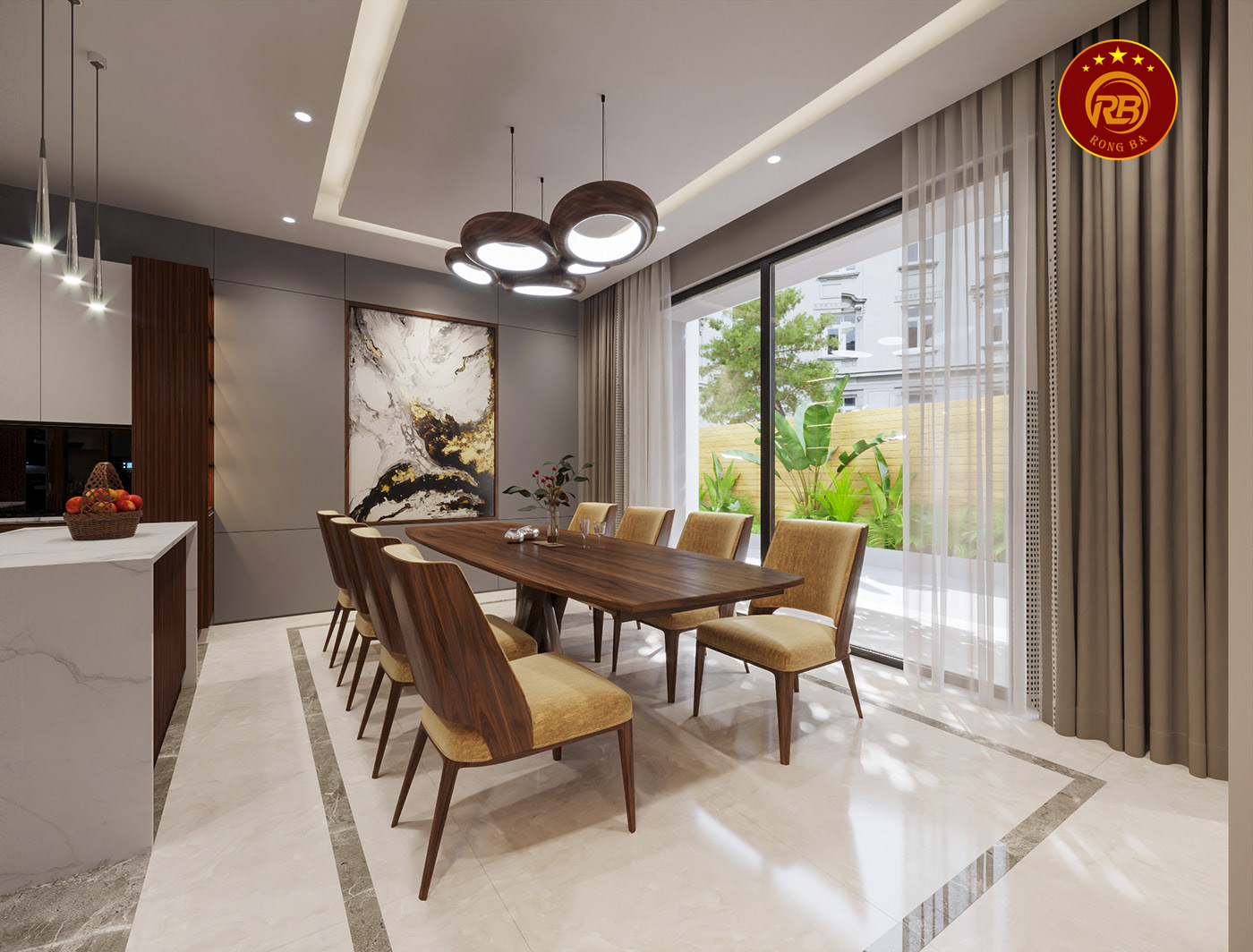 Sản xuất nội thất gỗ óc chó tự nhiên cao cấp 6