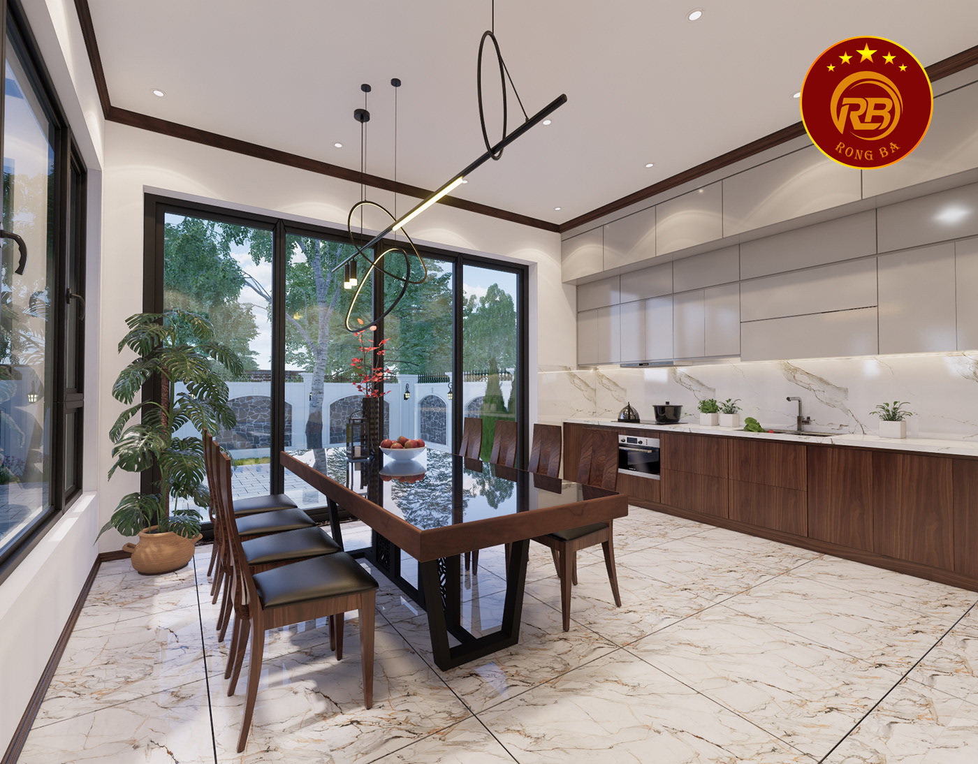 Tư vấn thiết kế gỗ óc chó sản xuất thi công giá xưởng 1