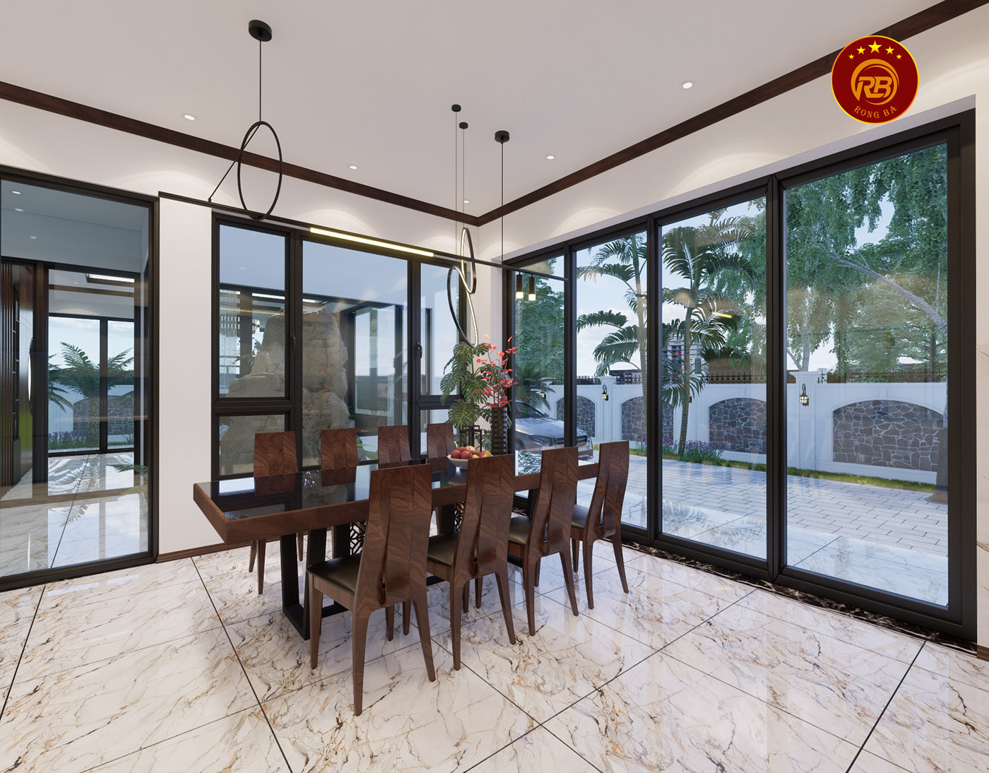 Tư vấn thiết kế gỗ óc chó sản xuất thi công giá xưởng 6